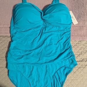 Anne Cole One-Piece Swimsuit, sz. 22